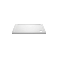 1700x900mm Stone Resin Rectangular Shower Tray- Pearl