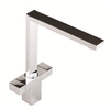 1810 Sink Company VER/01/CH Versare Square Design Twin Dial Aerated Mixer Tap Chrome