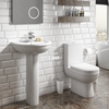 Addison Close Coupled Toilet and Basin Suite