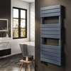Anthracite Electric Towel Radiator 1kW with Wifi Thermostat - H1200xW500mm - IPX4 Bathroom Safe