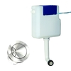 Arissa Chrome Pneumatic Push Button and Cistern