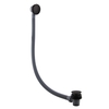 Black Easy Clean Click Clack Bath Waste with Overflow - Arissa