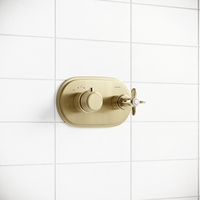 Brass Concealed Thermostatic Shower Valve 1 Outlet - Camden