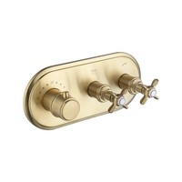 Brass Concealed Thermostatic Shower Valve 2 Outlet - Camden