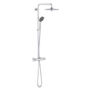 Chrome Thermostatic Mixer Shower System - Grohe Vitalio Start