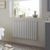 Chrome Vertical Flat Panel Radiator 600 x 1030mm