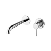 Chrome Wall Mounted Bath Mixer Tap - Empire