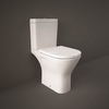 Close Coupled Rimless Toilet with Soft Close Seat - RAK Resort Maxi