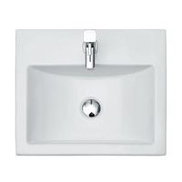 Cuba Inset Vanity Basin - waste included