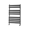 Dorney Anthracite Heated Towel Rail - 800 x 500mm