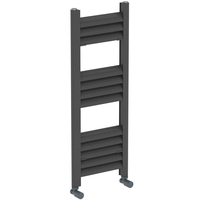 Eton Anthracite Heated Towel Rail - 800 x 300mm