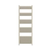 Eton Brushed Aluminium Heated Towel Rail - 1400 x 500mm