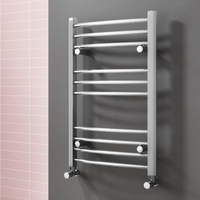 Gobi Chrome Heated Towel Rail - 800 x 600mm