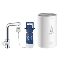 Grohe Red Mono Instant Boiling Water Tap Single Lever with M size Boiler in Chrome