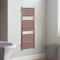 Joanna Rose Gold Heated Towel Rail - 1200 x 500mm