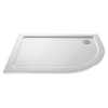 Low Profile Left Hand Offset Quadrant Shower Tray 1000 x 800mm - Purity