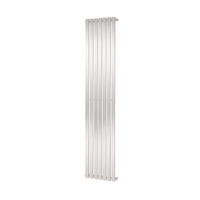 Merlo White Single Panel Vertical Radiator - 1800 x 604mm