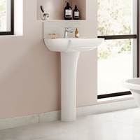 Rectangular Pedestal Basin 500mm - Voss