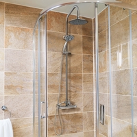 Rina Riser Slide Shower Rail Kit with Larkin Valve