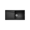 Single Bowl Anthracite Composite Kitchen Sink with Reversible Drainer - Blanco Sona 6S XL PD