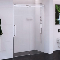 Sliding Shower Door Left Hand 1700mm - 10mm Glass - Trinity Range