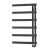 Soho Anthracite Heated Towel Rail - 795 x 500mm