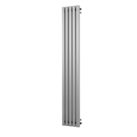 Soho Chrome Single Panel Vertical Radiator - 1800 x 405mm