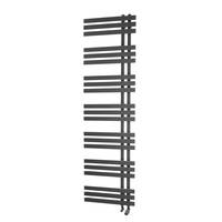 Towelrads Cobham Anthracite Heated Towel Rail Radiator - 1800 x 500mm