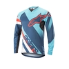 ALPINESTARS Youth Racer Long Sleeve Jersey 2018 Atoll Blue/Poseidon Blue L