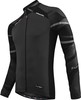 Funkier Long Sleeve Mens Cycling Jersey 2014-Black-Large