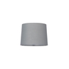 Ivan 8 inch 150x200mm cotton-look lampshade in cool grey - 87013.