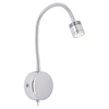 Plasma 1W led adjustable wall
light for reading and
highlighting