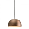 Presley dimmable metal ceiling pendant in matt bronze - 90221.