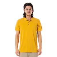 Faded Polo Shirt - Mustard