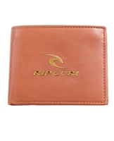 Iconic RFID 2 in 1 Leather Wallet - Brown