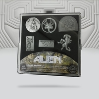Alien Set of 6 Pin Badges