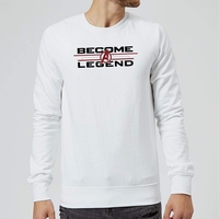 Avengers Endgame Become A Legend Sweatshirt - White