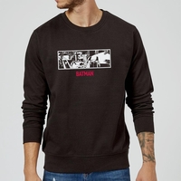 Batman 80th Anniversary Batmobile Sweatshirt - Black