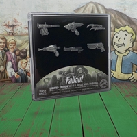 Fallout Weapon Pin Badge Set of Six