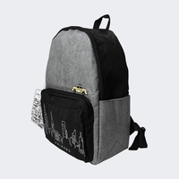 Friends Denim Backpack Taxi