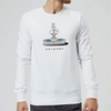 Friends Fountain Sweatshirt - White
