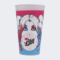 Harley Quinn Glass