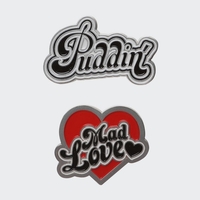 Harley Quinn Set of 2 Pin Badges