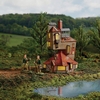 Harry Potter The Burrow Collector Model