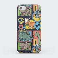 Jurassic Park Cute Dino Pattern Phone Case for iPhone and Android - Tough Case - Gloss