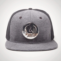 Marvel Avengers Metal Logo Snapback Cap
