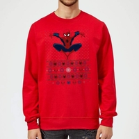 Marvel Avengers Spider-Man Christmas Sweatshirt - Red