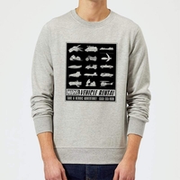 Marvel Vehicle Rentals Mono Sweatshirt - Grey