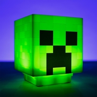 Minecraft Creeper Head Desk Light
