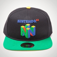 Nintendo N64 Logo Snapback Cap